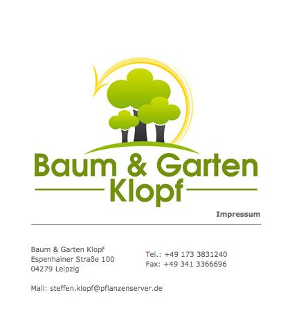 Baum & Garten Klopf - Gärtnerei in Leipzig in Leipzig