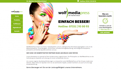 Professioneller Druck – WolfMediaPress in Korb in Korb