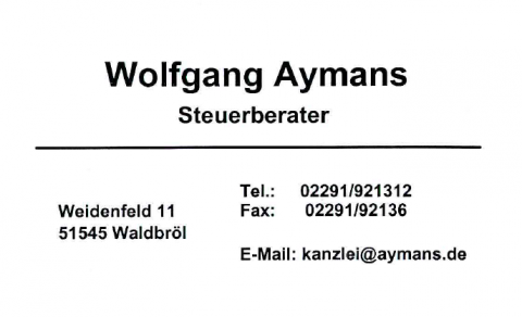 Steuerberatung Aymans - Steuerberater in Waldbröl in Waldbröl