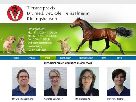 Tierarztpraxis Dr. med. vet. Ole Heinzelmann in Marbach in Marbach