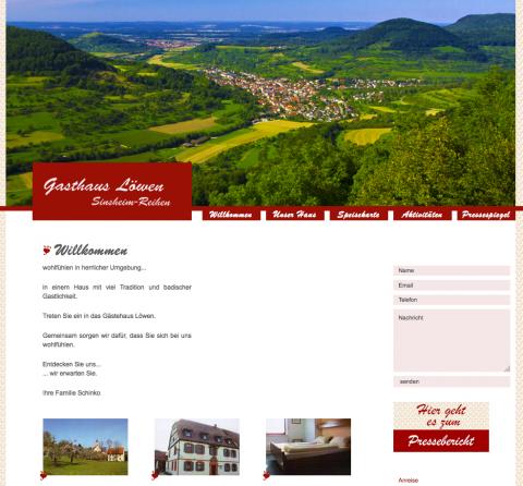 Gasthaus zum Löwen – Fremdenzimmer in Sinsheim in Sinsheim