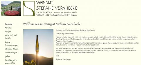 Weingut Stefanie Vornhecke - Getränkehandel in Senheim in Senheim