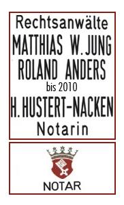 Anwalts- und Notarkanzlei Anders (bis 2010), Jung und Hustert-Nacken  | Bremen