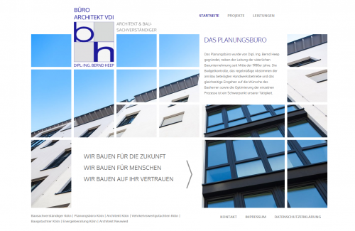 Firmenprofil von: Architekt und Bausachverständiger Bernd Heep: Ihr Ansprechpartner für Energieberatung in Köln
