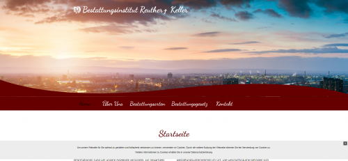 Firmenprofil von: Luftbestattung in Ludwigshafen: Bestattungsinstitut Reuther und Keller