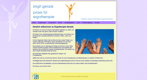 Firmenprofil von: Ergotherapie in Düren: Birgit Gerads Praxis für Ergotherapie