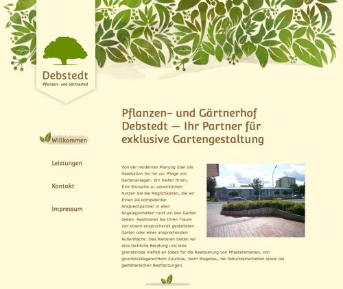 Firmenprofil von: Garten- und Landschaftsbau in Langen: Pflanzen- und Gärtnerhof Debstedt