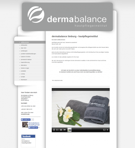 Firmenprofil von: Hautpflegeinstitut Dermabalance in Limburg