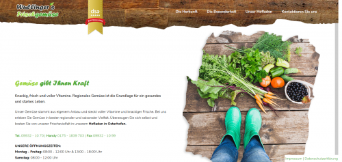 Firmenprofil von: Die Adresse für Frischgemüse in Osterhofen: Wullinger’s Hofladen