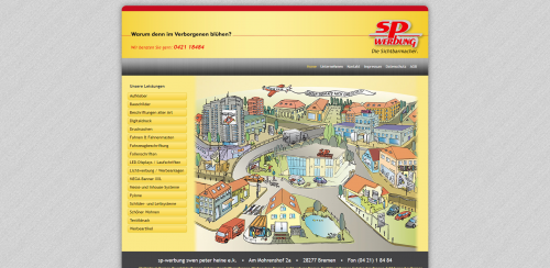 Firmenprofil von: Werbewirksame Fahrzeugbeschriftung mit sp-werbung in Bremen
