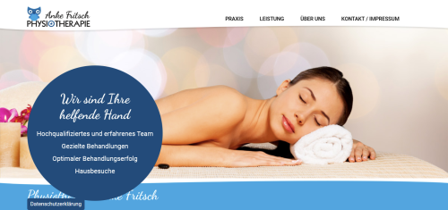 Firmenprofil von: Physiotherapie Anke Fritsch – Ihre Praxis für Chirurgische, Orthopädische und Allgemeine Physiotherapie in Halle (Saale)