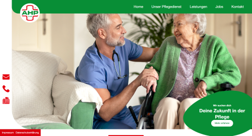 Firmenprofil von: AHP GmbH – Ihr ambulanter Pflegedienst mit Herz für Pflege zuhause