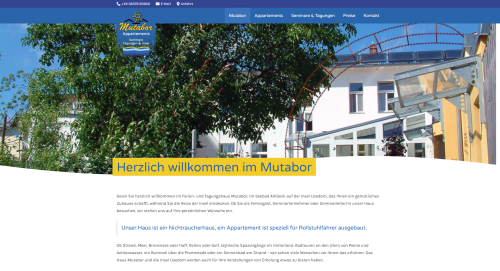 Firmenprofil von: Appartements für Ihren Urlaub auf Usedom