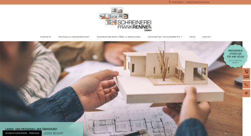 Firmenprofil von: Schreinerei Frank Renner GmbH – Ihr zuverlässiger Partner im Raum Düsseldorf