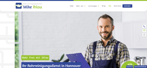 Firmenprofil von: Anlagenmechaniker (m/w/d) gesucht – Verstärkung für unser Team bei Rohrreinigungsdienst Ihlau