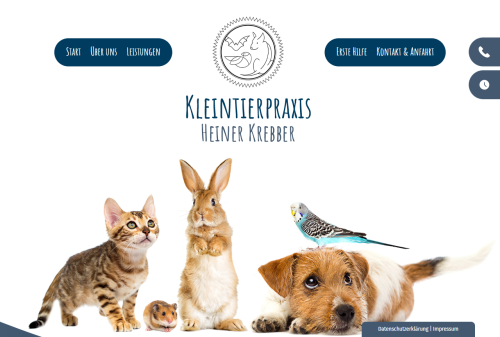 Firmenprofil von: Tierarztpraxis Krebber – Ihr erfahrener Tierarzt in Duisburg
