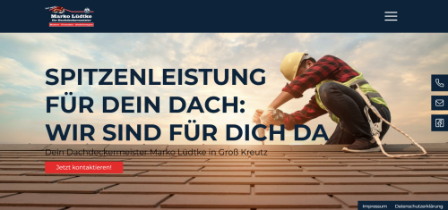 Firmenprofil von: Dachdeckerarbeiten in Groß Kreutz – Ihr zuverlässiger Partner für Dach und Fassade