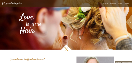 Firmenprofil von: Ihr Friseursalon für professionelle Haarverlängerung – Haarstudio Heike