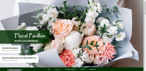 Firmenprofil von: Floral Pavillon in Berlin: Die perfekte Adresse in Sachen Floristik