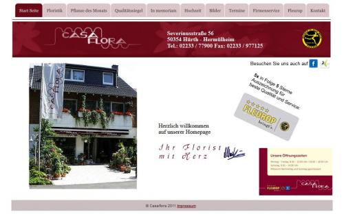 Firmenprofil von: Blumenfachgeschäft: Casa Flora Manfred Lieven in Hürth