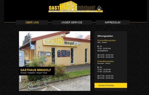 Firmenprofil von: Gasthaus Minigolf in St. Ingbert