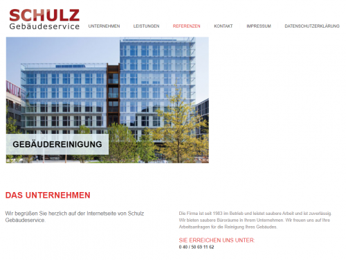 Firmenprofil von: Gebäudeservice Schulz in Hamburg – die kümmern sich um jeden Dreck