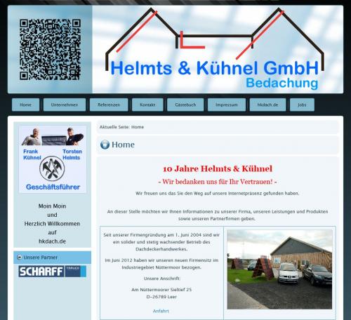 Firmenprofil von: Bedachung Helmts und Kühnel GmbH in Leer
