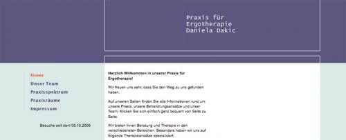 Firmenprofil von: Bewegungstherapie in Hannover-Wettbergen – Praxis für Ergotherapie Daniela Dakic