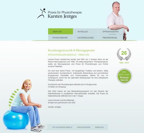 Firmenprofil von: Praxis für Physiotherapie Karsten Jentges in Krefeld