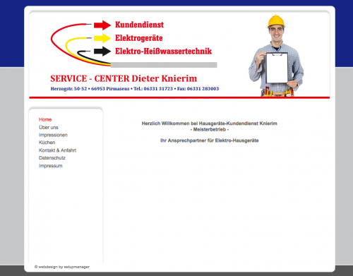 Firmenprofil von: Hausgeräte Kundendienst Knierim in Pirmasens