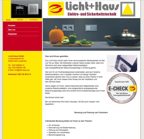 Firmenprofil von: Licht+Haus Elektro- und Sicherheitstechnik GmbH