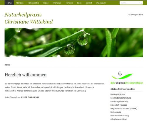 Firmenprofil von: Allergiebehandlung durch Bioresonanztherapie in der Naturheilpraxis Wittekind in Ratingen