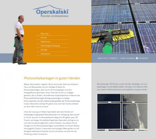 Firmenprofil von: Photovoltaik- und Gebäudereinigung Robert Operskalski in Giebelstadt