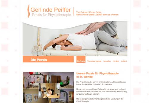 Firmenprofil von: Gerlinde Peiffer – Praxis für Physiotherapie in St. Wendel