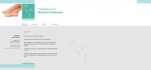 Firmenprofil von: Pediküre von Fußpflegerin Barbara Feldmann in Recklinghausen