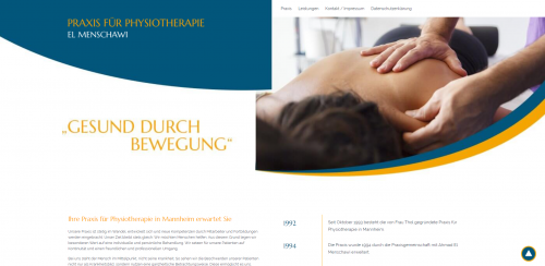 Firmenprofil von: Praxis für Physiotherapie Ahmad El Menschawi in Mannheim