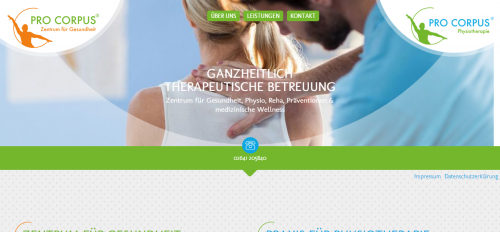 Firmenprofil von: Praxis für Physiotherapie Pro Corpus in Bad Neuenahr-Ahrweiler