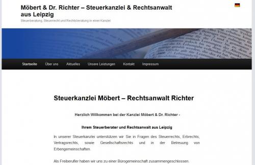 Firmenprofil von: Steuerkanzlei Möbert – Rechtsanwalt Richter in Leipzig