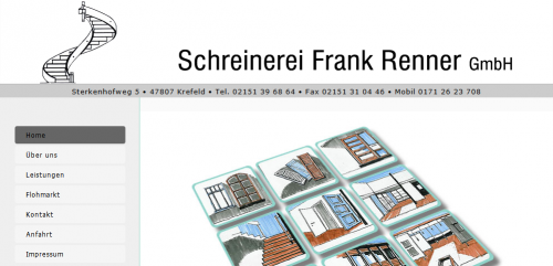 Firmenprofil von: Schreinerei Frank Renner GmbH im Raum Düsseldorf