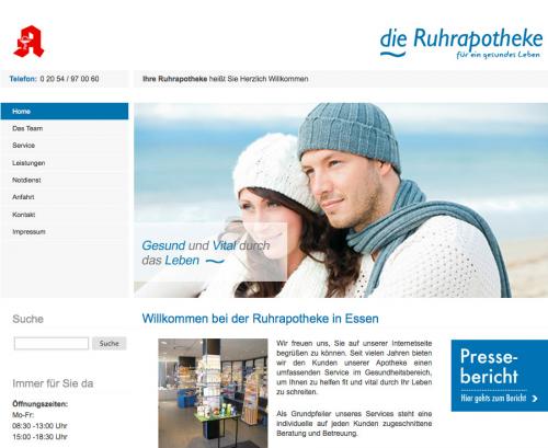 Firmenprofil von: Die Ruhrapotheke in Essen