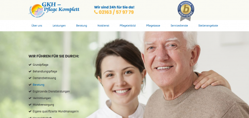 Firmenprofil von: Ganzheitliche ambulante Kranken- und Altenpflege von GKH Pflege Komplett