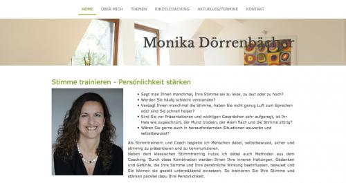 Firmenprofil von: Stimme trainieren – Persönlichkeit stärken: Stimmtraining und Coaching bei Monika Dörrenbächer in München