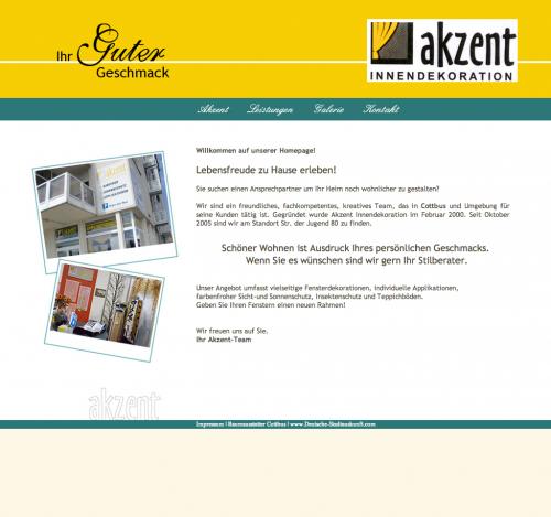 Firmenprofil von: Akzent Innendekoration in Cottbus
