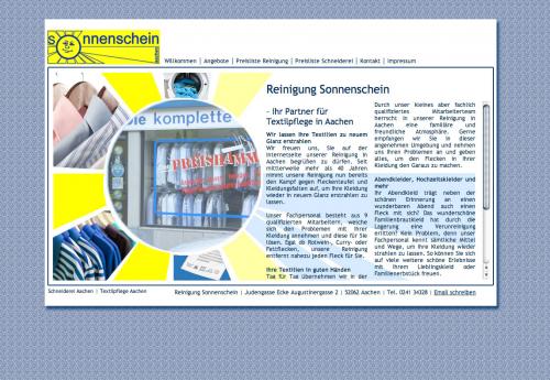 Firmenprofil von: Reinigung Sonnenschein UG (haftungsbeschränkt) in Aachen