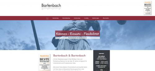 Firmenprofil von: Bartenbach & Bartenbach – Ihr Steuerberater in Bad Wildbad