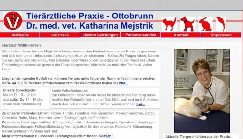 Firmenprofil von: Tierärztin in Ottobrunn – Dr. med. vet. Katharina Mejstrik