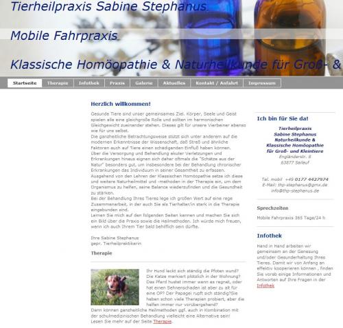 Firmenprofil von: Tierheilpraxis Sabine Stephanus in Sailauf
