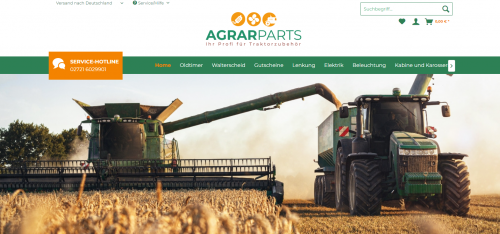 Firmenprofil von: Agrarparts liefert alle Verschleißteile für Landmaschinen