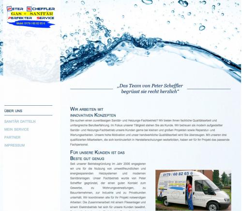 Firmenprofil von: Sanitärbetrieb: Gas & Sanitär Scheffler in Datteln