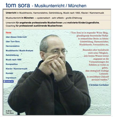 Firmenprofil von: Musiktheorie-Unterricht in München